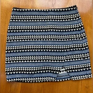 NWOT BCBGenergation slit mini skirt in Blue size 4